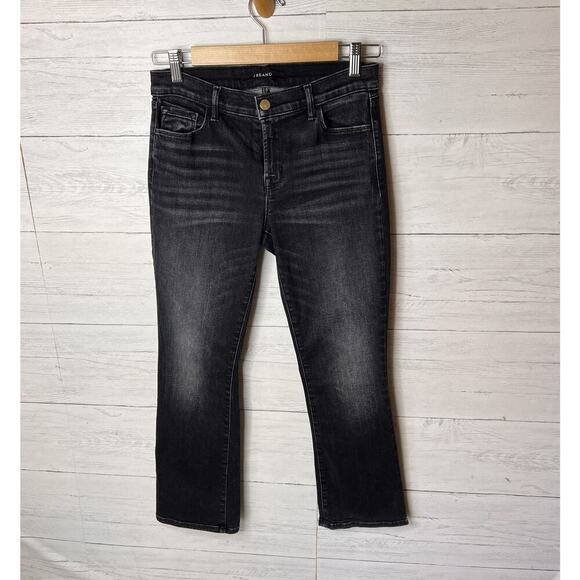 J Brand Jeans Womens Size 27 Faded Black Selena Bootcut Cotton Blend Stretch - Picture 3 of 16